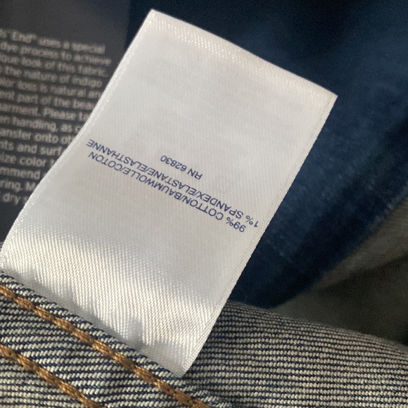 Lands' End Women's Petite Long Sleeve Denim Shirt Dress - Picture 7 of 12